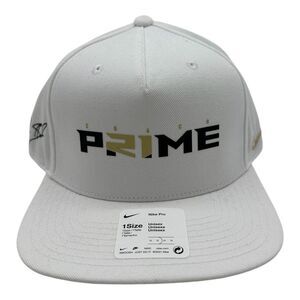 Nike Pro Coach Prime Flatbill Snapback Hat White‎ Adjustable Colorado Buffaloes